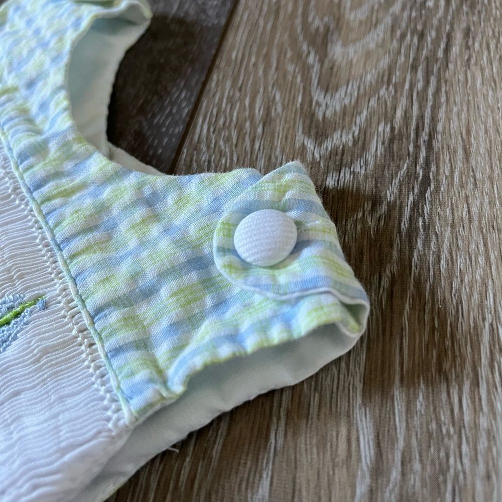 Carter's Smocked Baby Romper - Picture 3 of 8